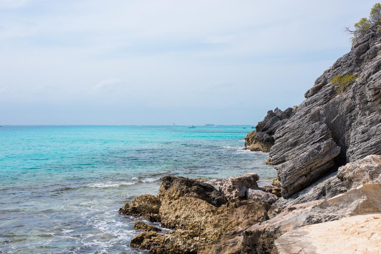 Les Trois Singes - Friendly Hostel Isla Mujeres Exterior photo